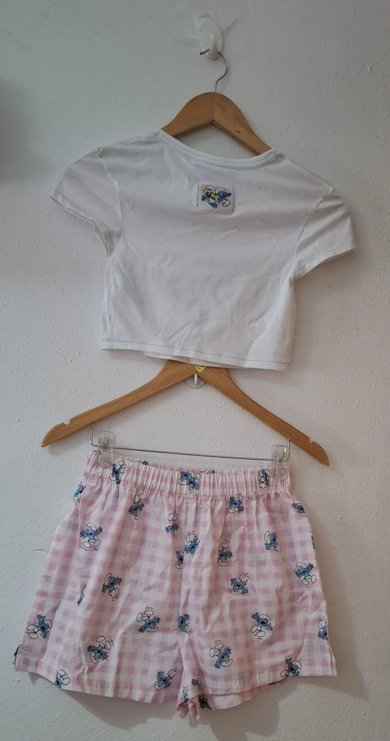 Pijama Los Pitufos Primark limite edition Y2K – photo 3